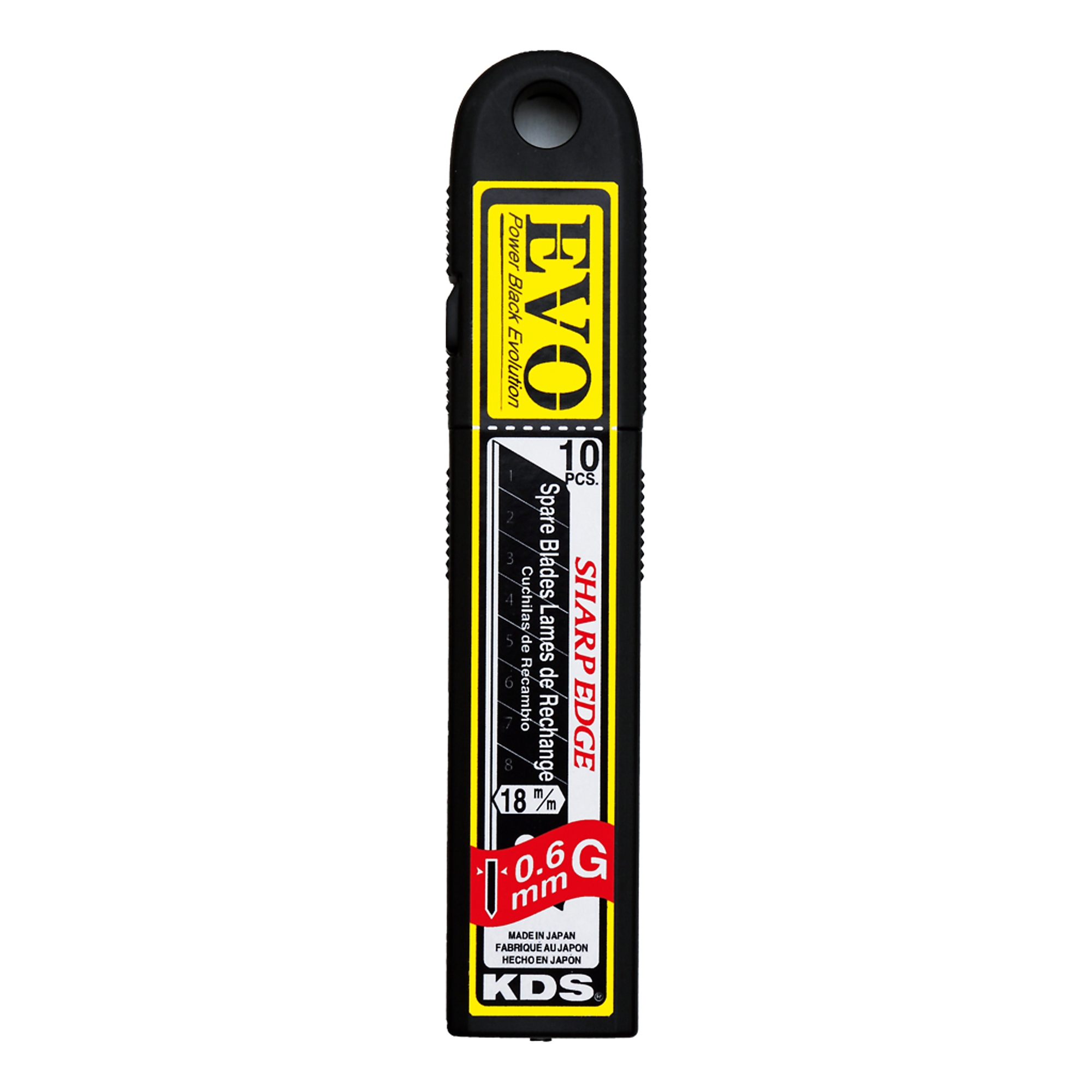 KDS EVO HD Snap-Off G-Type Blades — 3/4in., 10 Pcs, Model# KDGB10B